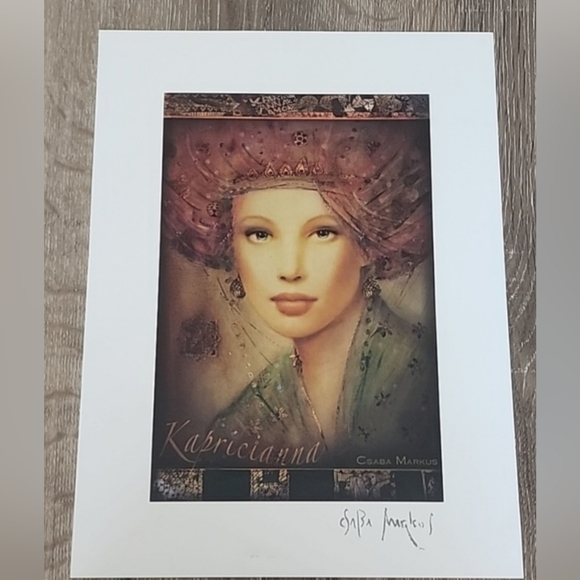 Csaba Markus 12”x9” Print - Kapricianna art - Picture 2 of 6